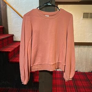 A New Day Crewneck with Bell Sleeves